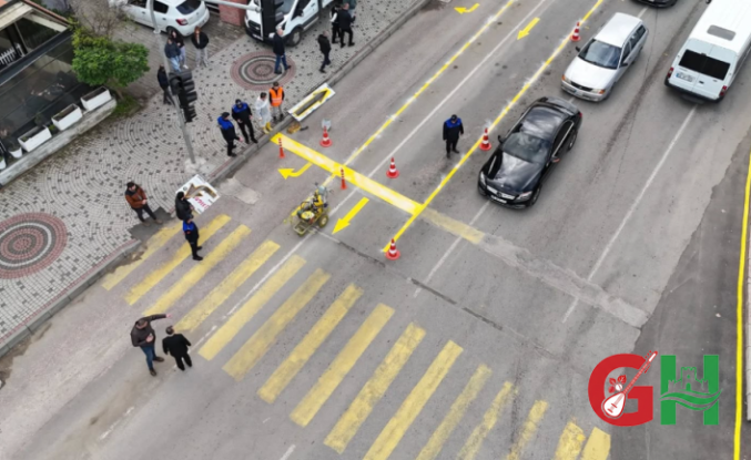 Bulancak’ta Trafik Devrimi: İskele Başı Mevkiinde Şerit Sayısı Artırıldı!