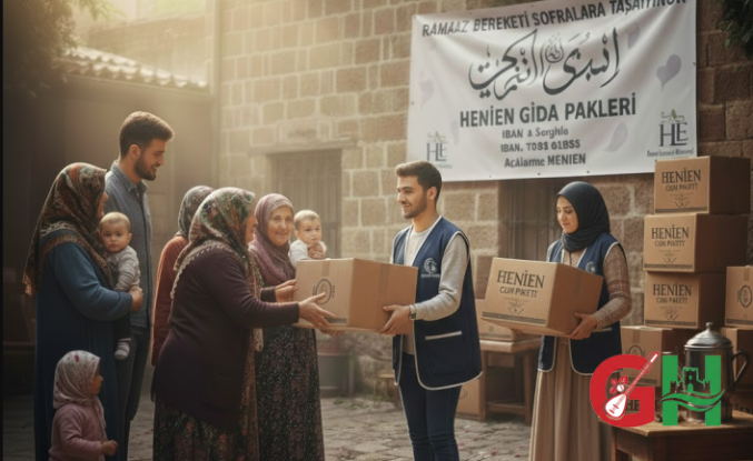 Ramazan Bereketi İrfan Yaşam Derneği ile Sofralara Taşınıyor: "HENİEN" Gıda Paketleri Yola Çıkıyor