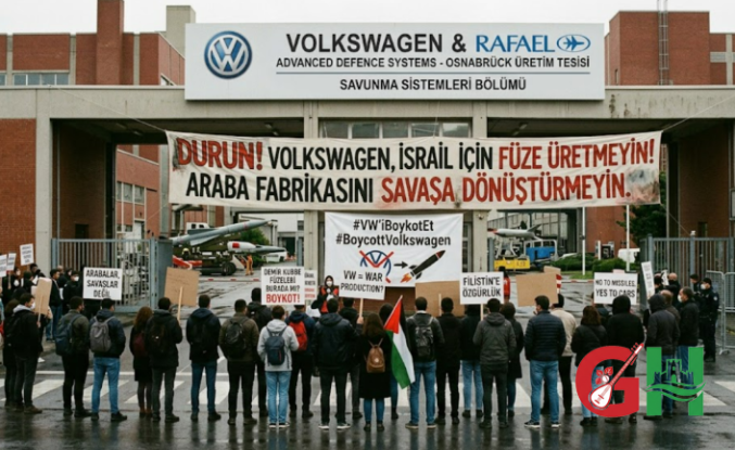 Volkswagen’den Skandal Karar: Otomobil Fabrikası İsrail İçin Ölüm Makinesi Üretecek