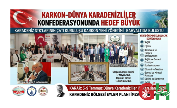 KARKON’da Sıtkı Ada ile Yeni Dönem: Karadeniz İçin Dev Eylem Planı