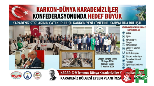 KARKON’da Sıtkı Ada ile Yeni Dönem: Karadeniz İçin Dev Eylem Planı
