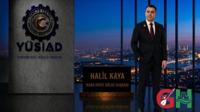 Halil Kaya, YÜSİAD Karadeniz Bölge Başkanı Oldu